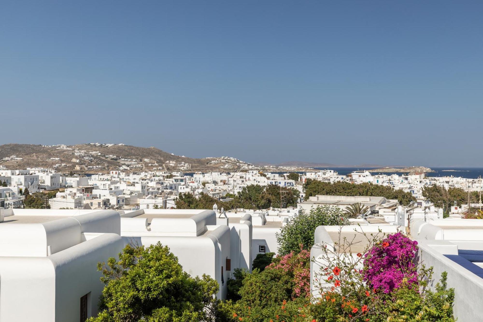 Callisti With Pool View And Calypso Upper Floor With Sea View Апартаменты Mykonos Town